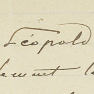Lettre à son cousin Léopold Silvy