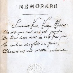 Memorare