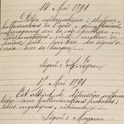 Registre d'observations médicales