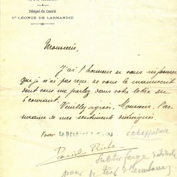 Lettre à Germain Nouveau