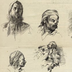 Arméniens – croquis d'après nature