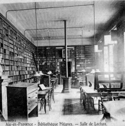 Salle de lecture de la Bibliothèque Méjanes