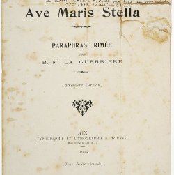 Lettre à Ernest Delahaye