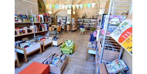 La bibliothèque de la Halle aux Grains