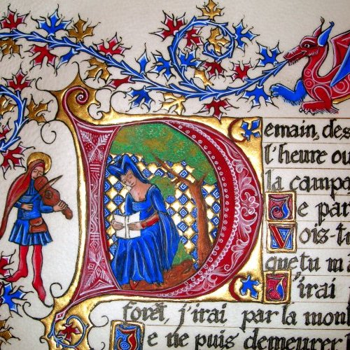 INITIATION ENLUMINURE