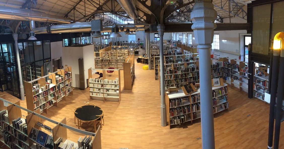 La bibliothèque Méjanes Allumettes Cité du livre d'Aix en Provence
